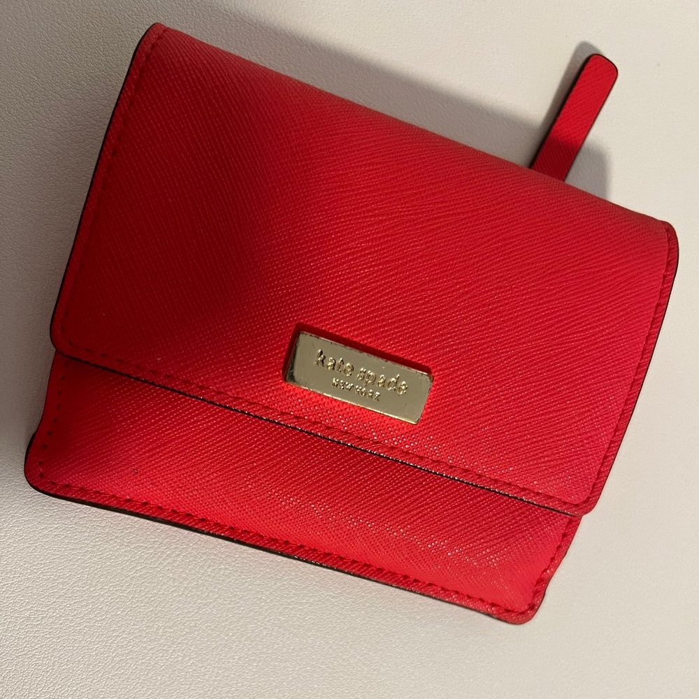 Hot pink Kate spade wallet